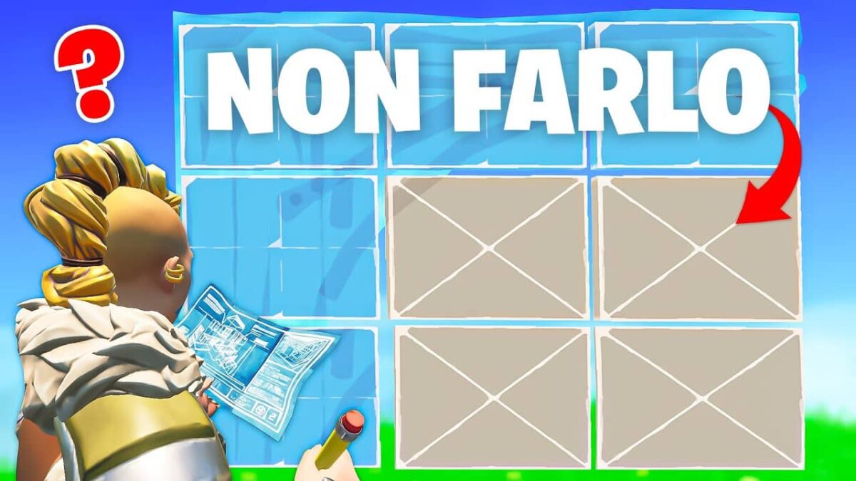 Personaggio di Fortnite confuso perché non deve fare un edit tra i più usati